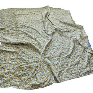 Vintage JcPenny Fashion Manor Penn-Press Floral bedspread